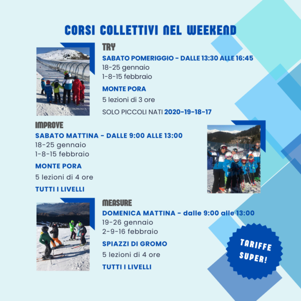Corsi di Sci Alpino a Bergamo