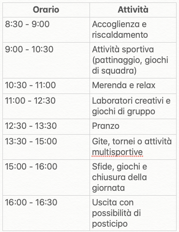 summer camp a bergamo